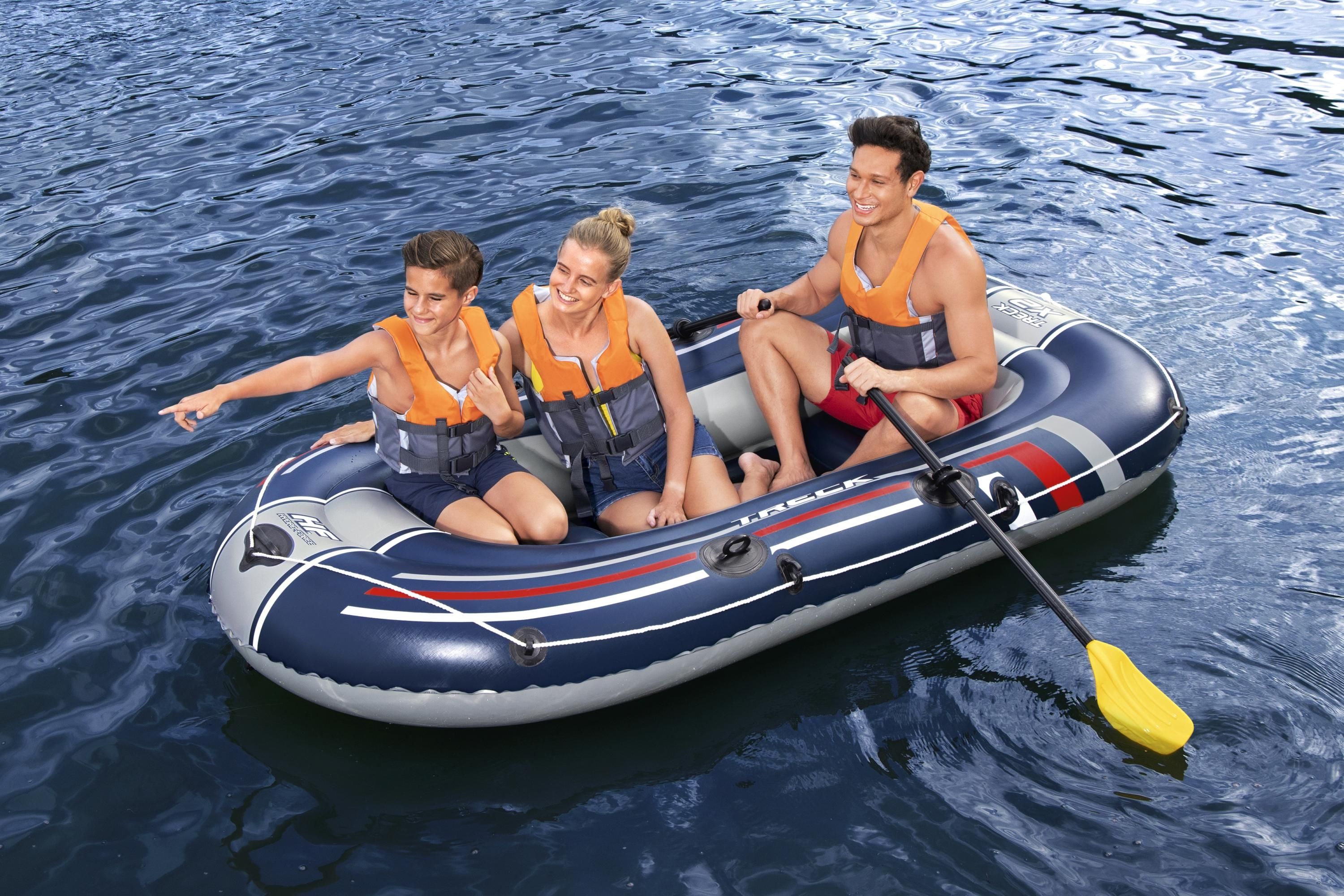 Hydro‑Force 3 Person Infltable Raft Set Treck X2