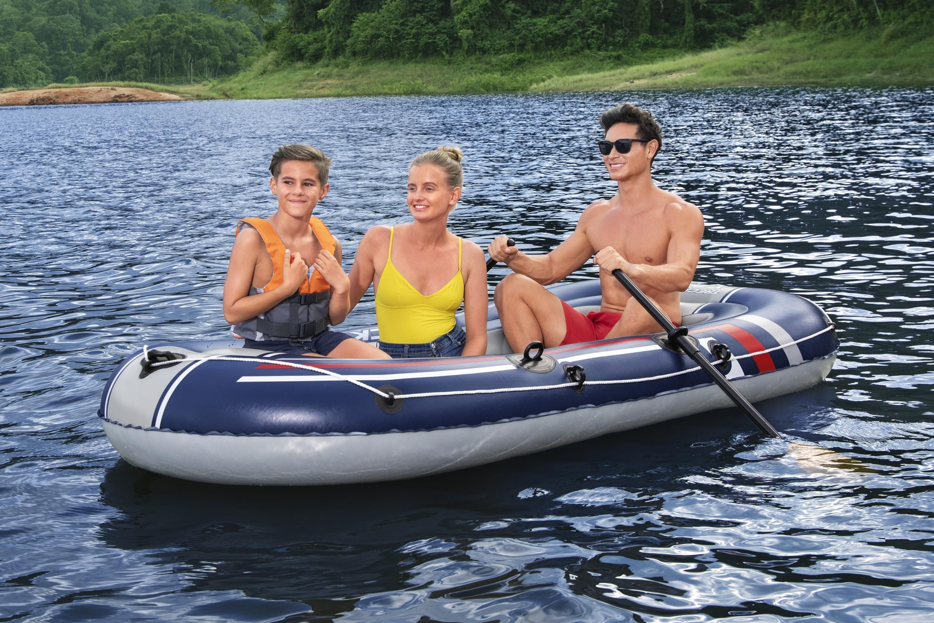 Hydro‑Force 3 Person Infltable Raft Set Treck X2