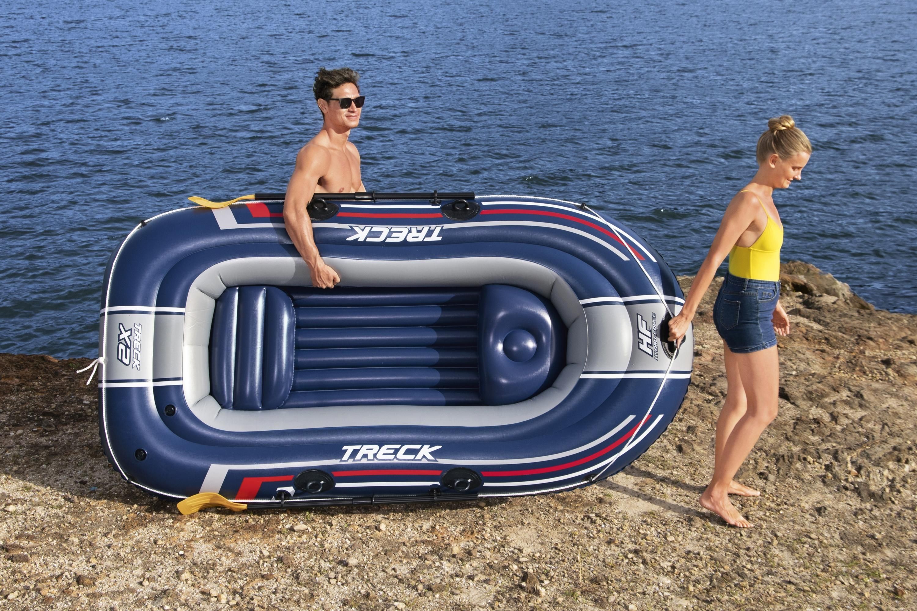 Hydro‑Force 3 Person Infltable Raft Set Treck X2