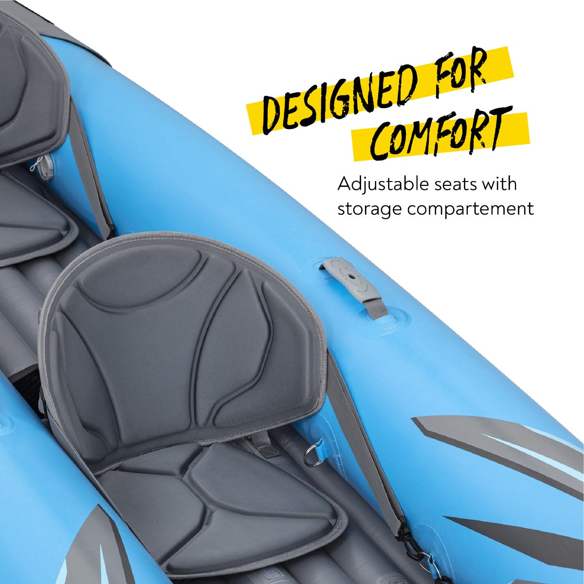 Hydro-Force™ Surge Elite™ 2 Person Inflatable Kayak Complete Set