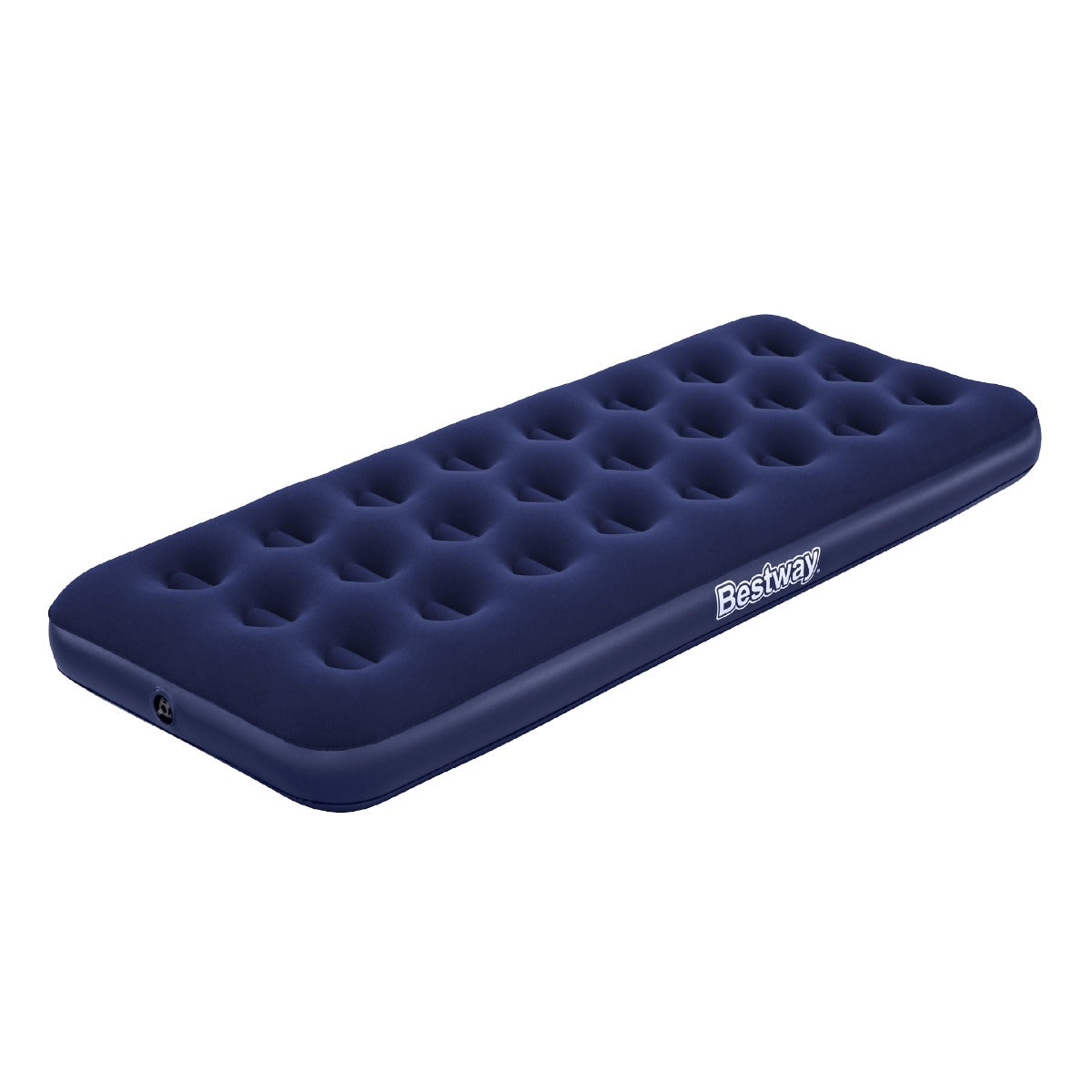 Single Flocked Airbed Inflatable Air Mattress