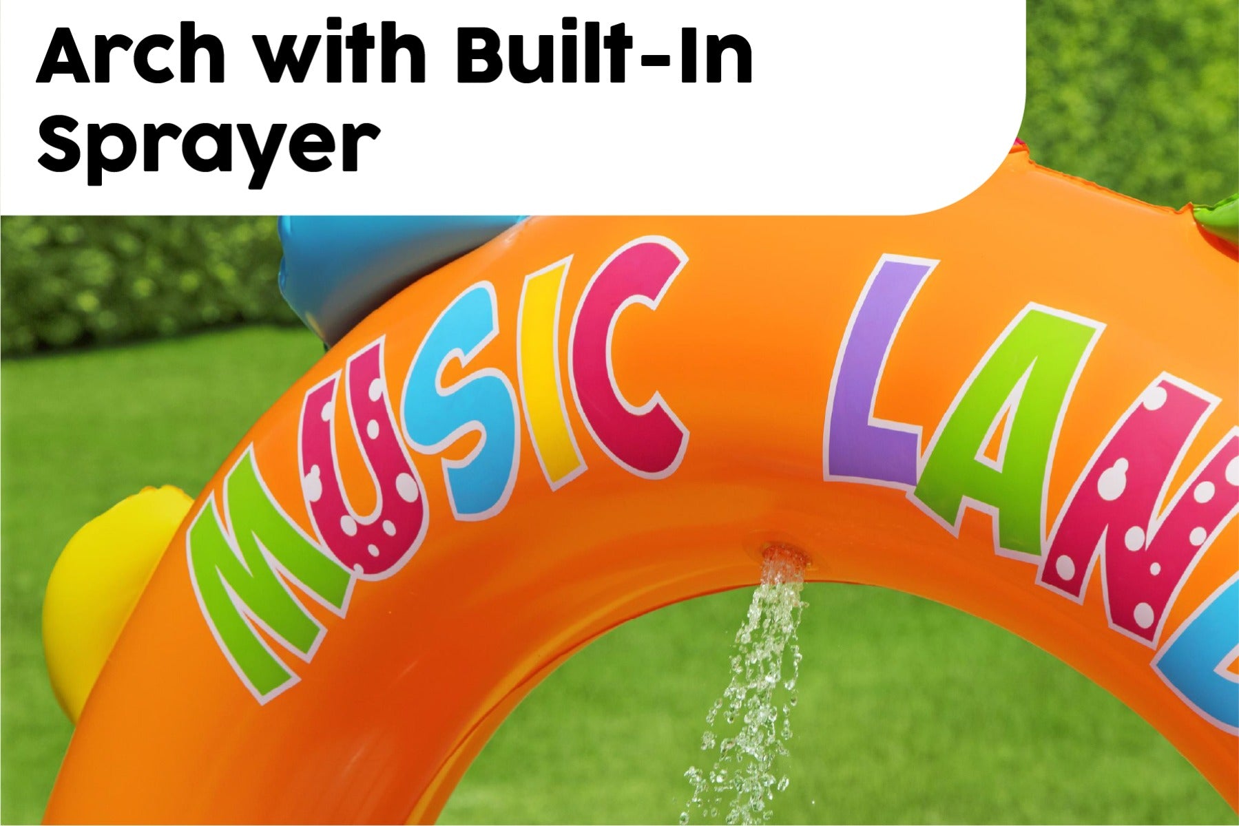 Sing 'N' Splash Paddling Pool with Play Center