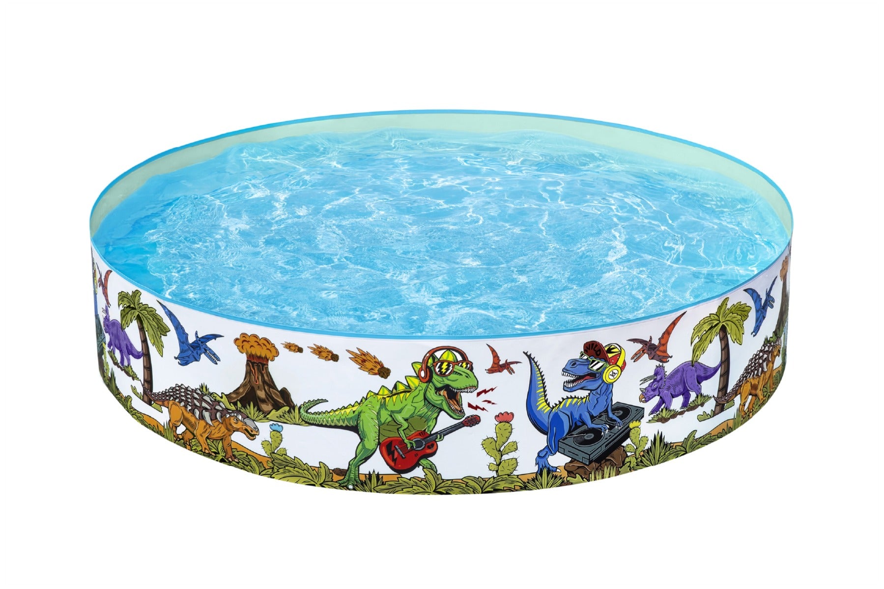 Dinosaur Themed Kids Inflatable Paddling Pool