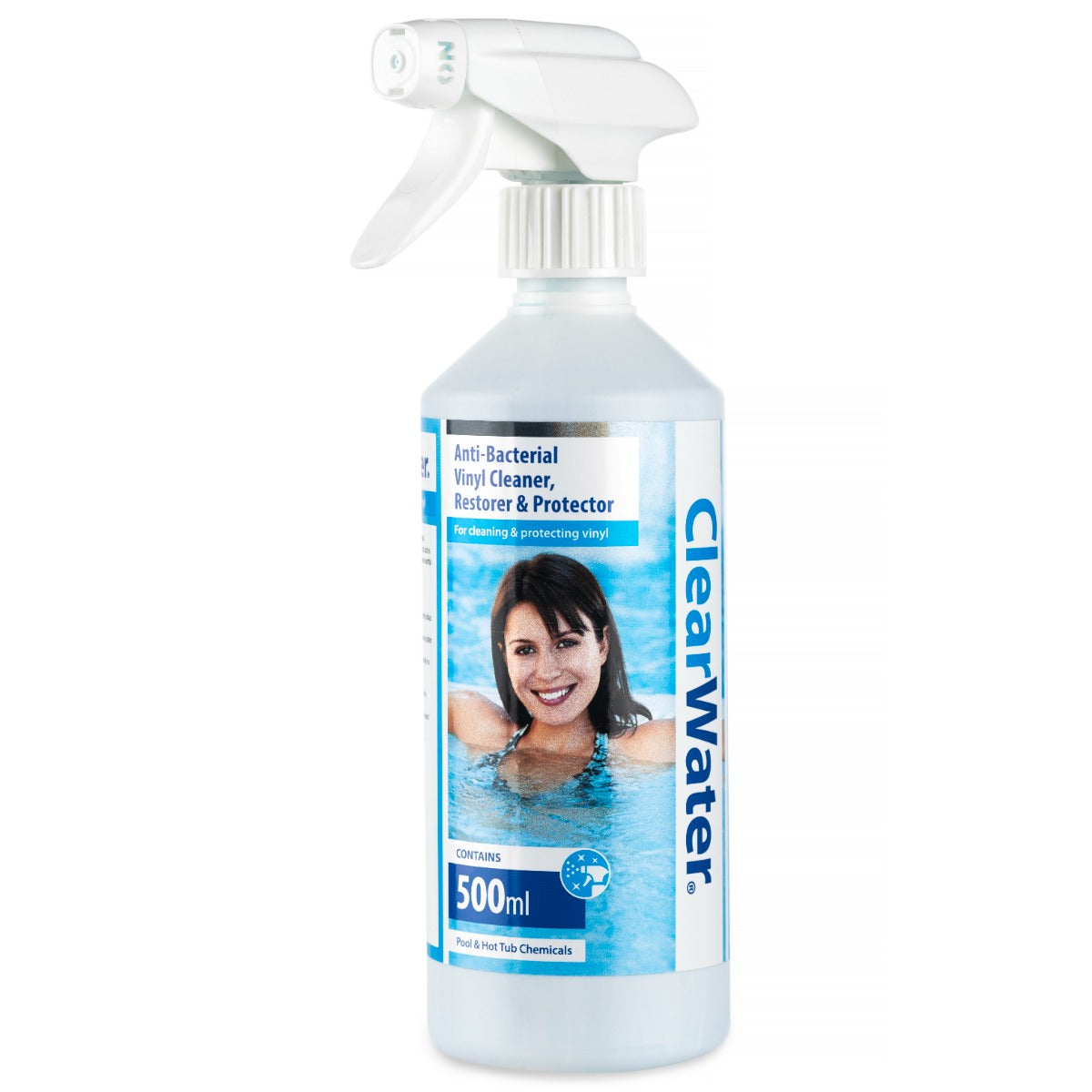 Pool & Hot Tub Surface Cleaner, Anti-Bacterial, 500ml