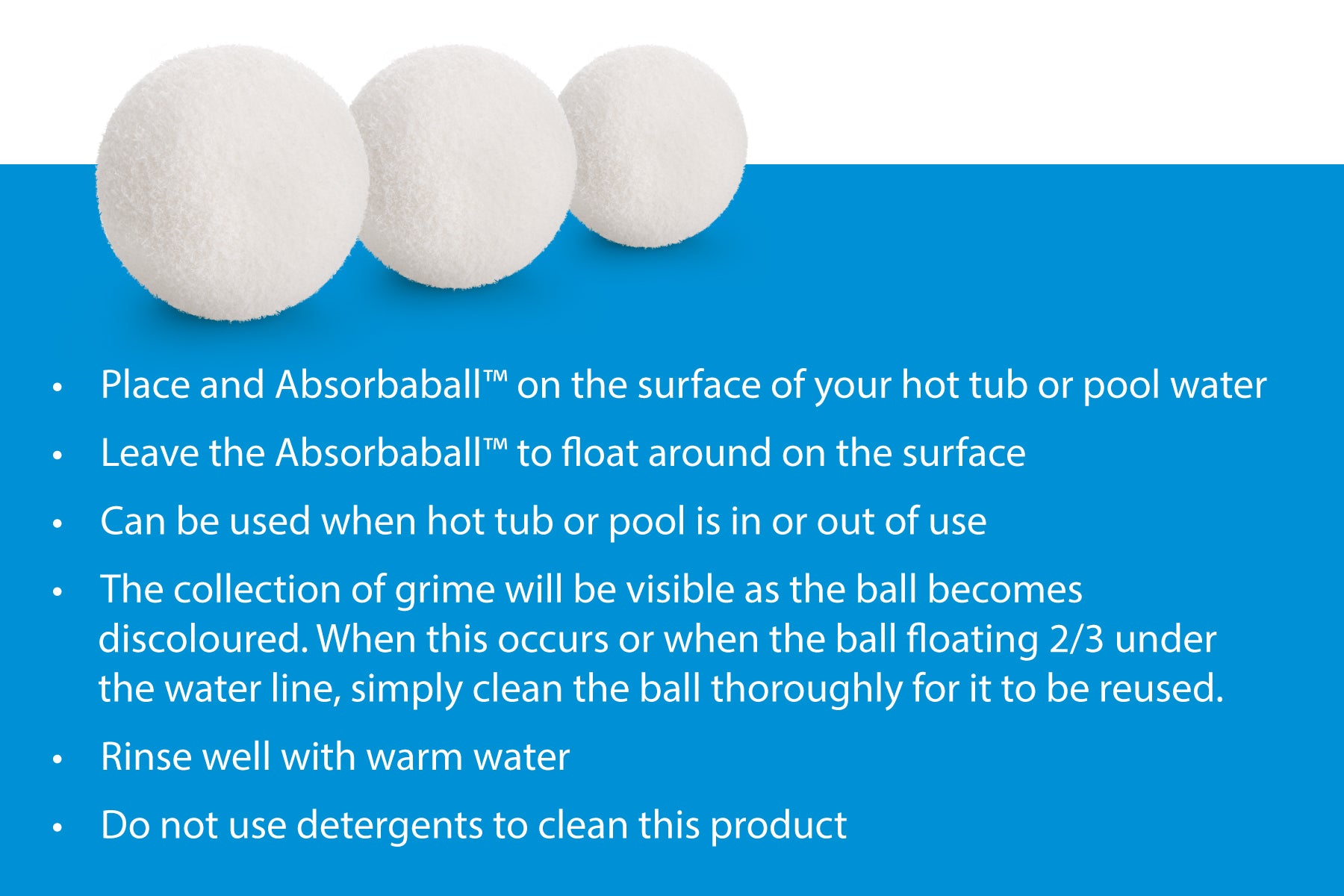 Absorbaball™ 3 Pack