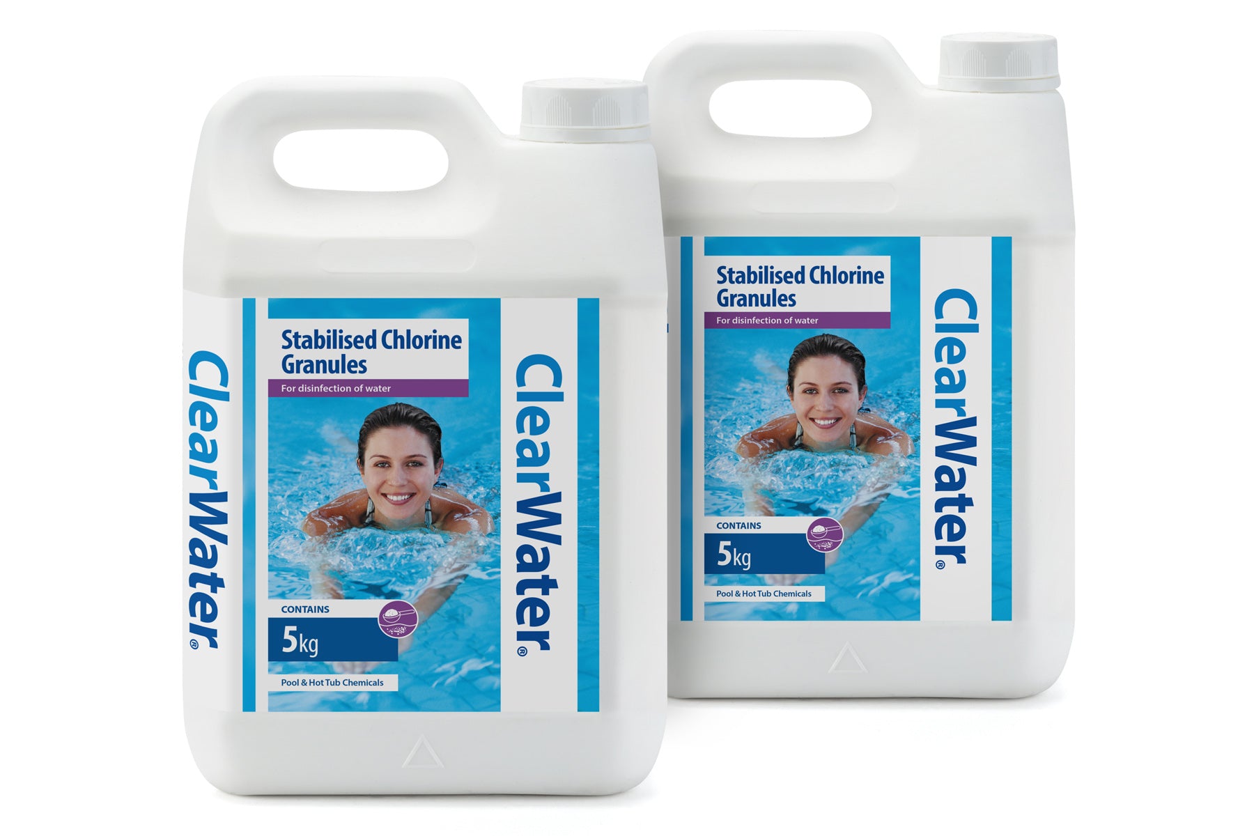 Chlorine Granules 2 Pack Jerry Can (10KG)