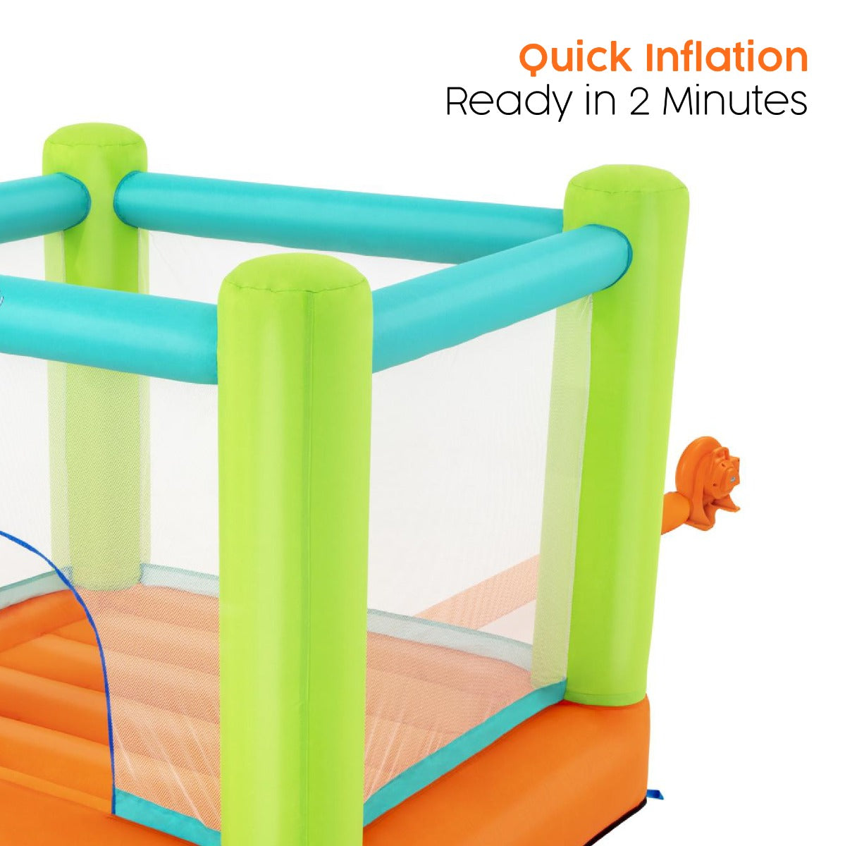 H2OGO! Kids Inflatable Jump and Soar Bouncy Castle