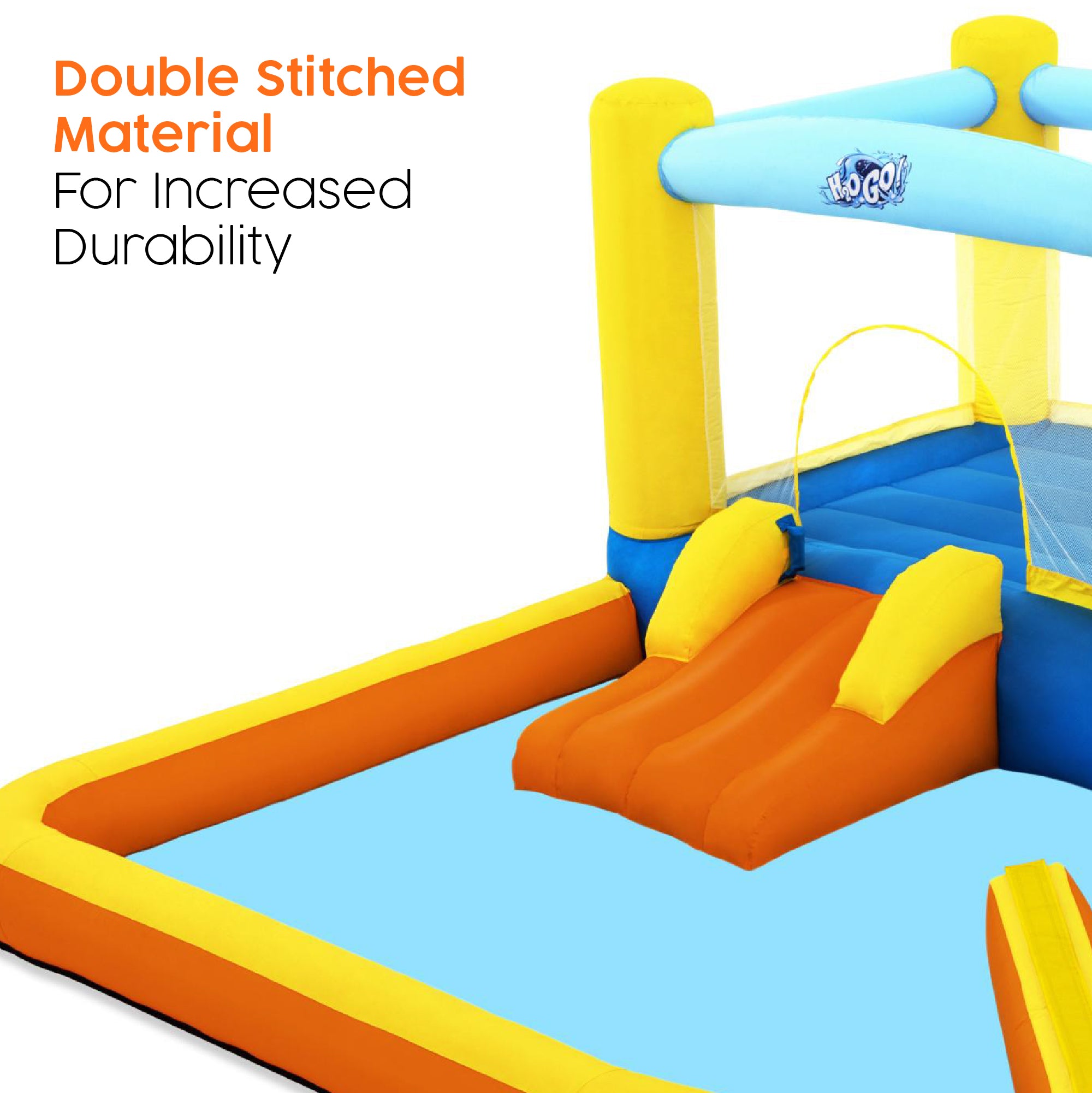 H2OGO! Kids Inflatable Beach Bounce Water Park Bouncy Castle