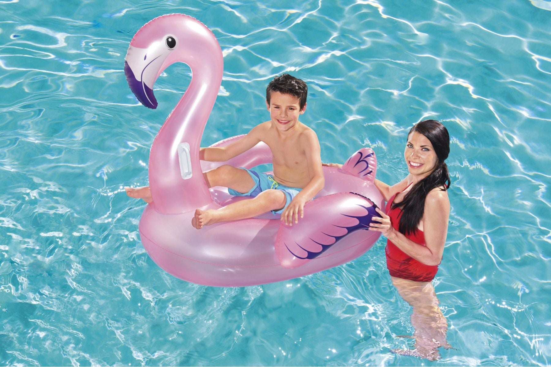 Inflatable Flamingo Pool Float