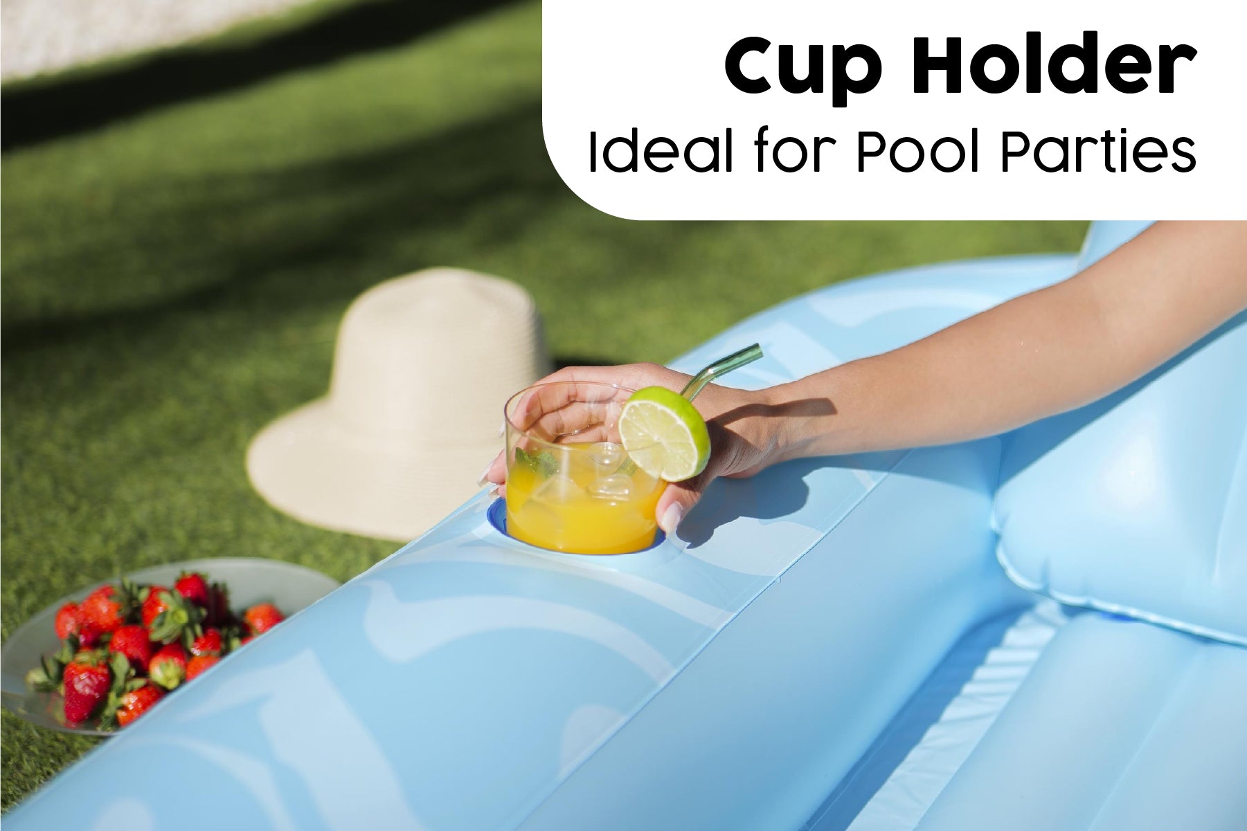 inflatable tanning pool floatie