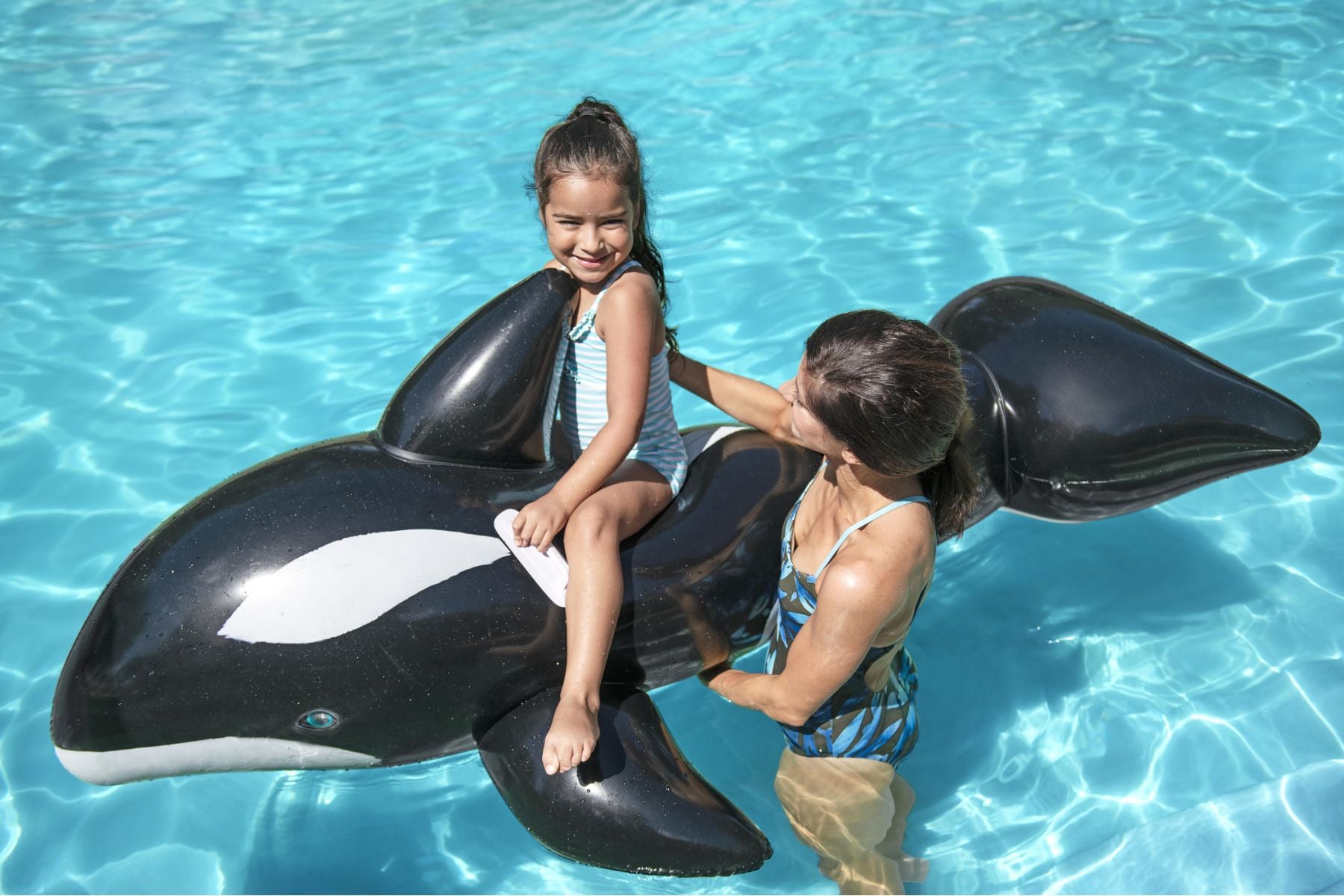 Inflatable Jumbo Whale Pool Float