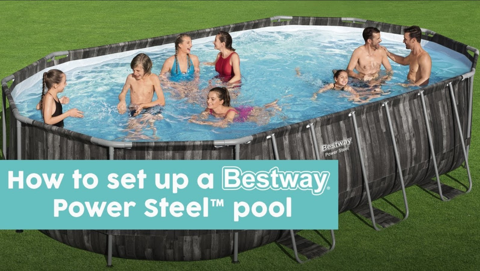 Oval inflatable pool online