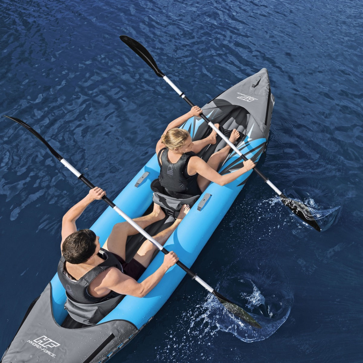 Hydro-Force™ Surge Elite™ 2 Person Inflatable Kayak Complete Set