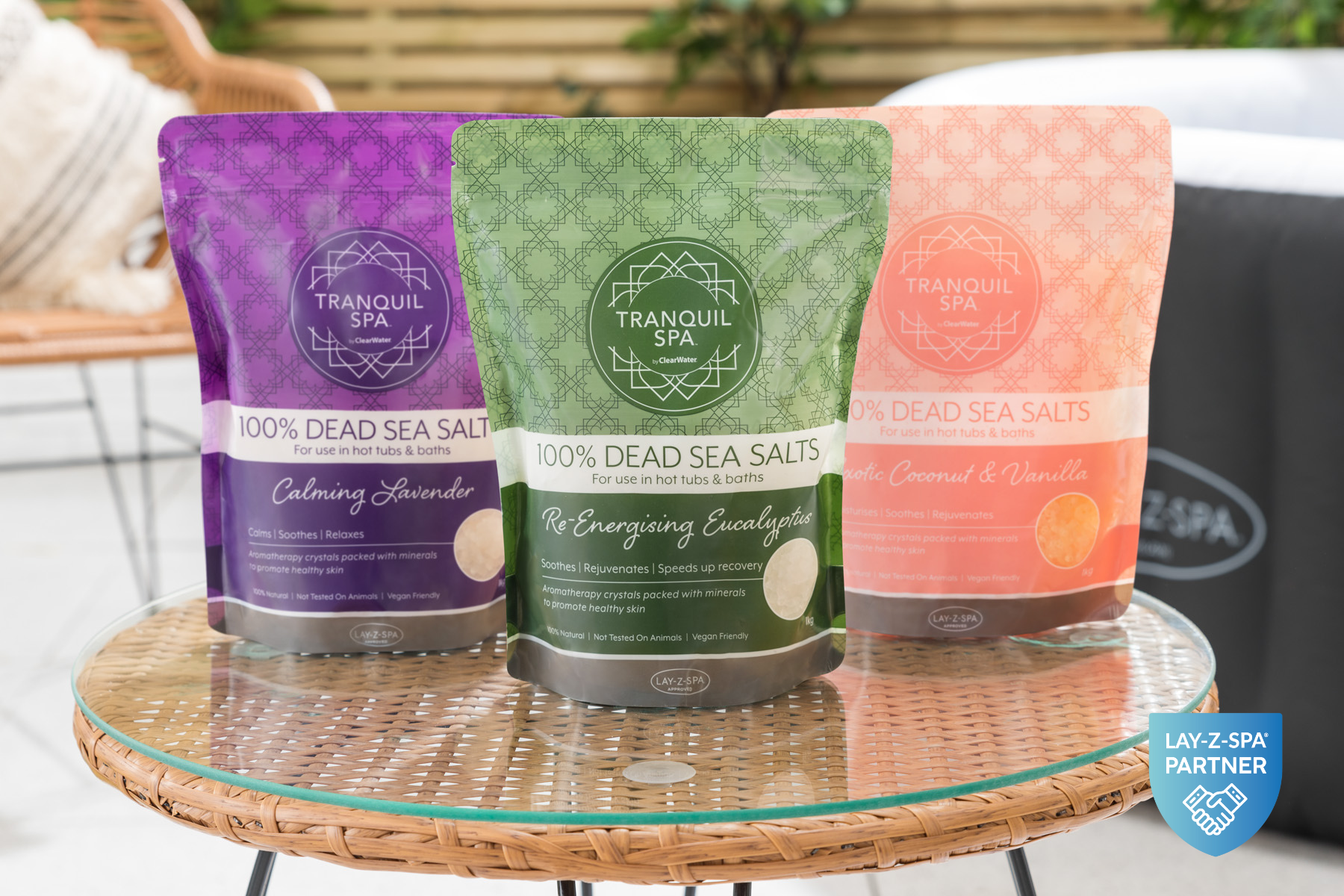 Tranquil Spa Dead Sea Salts Collection